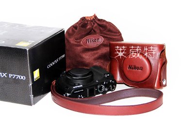 【供应 纯牛皮Nikon 尼康P7700 专用真皮相机包 数码摄影包】价格,厂家,图片,摄影包,深圳市莱葳特贸易有限公司