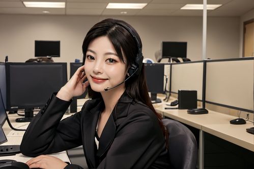 客户服务女性客服人物肖像摄影图 摄影图 下载至来源处