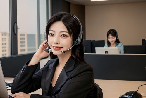 客户服务女性客服人物肖像摄影图 摄影图 下载至来源处